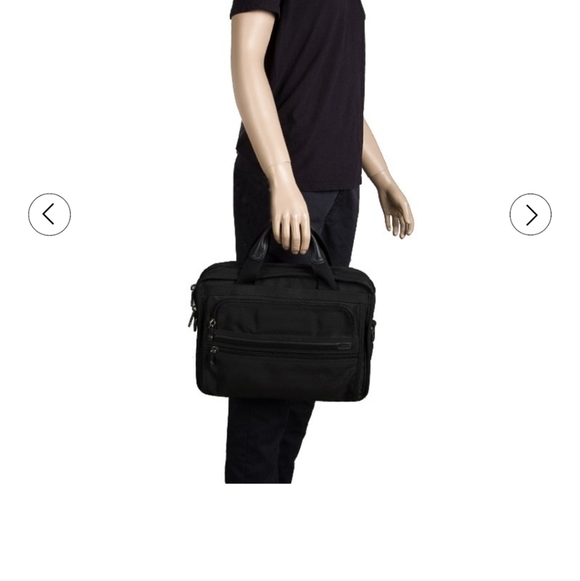 Tumi Alpha Nylon Expandable Laptop Bag - Picture 2 of 6